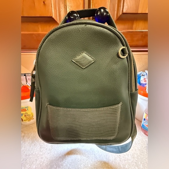 Other - Olive Green Mini Backpack Women’s Bag Purse
